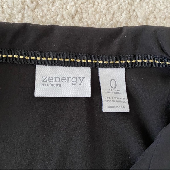 Zenergy By Chico’s Women’s Black with Studded Detail Vest - Picture 8 of 8